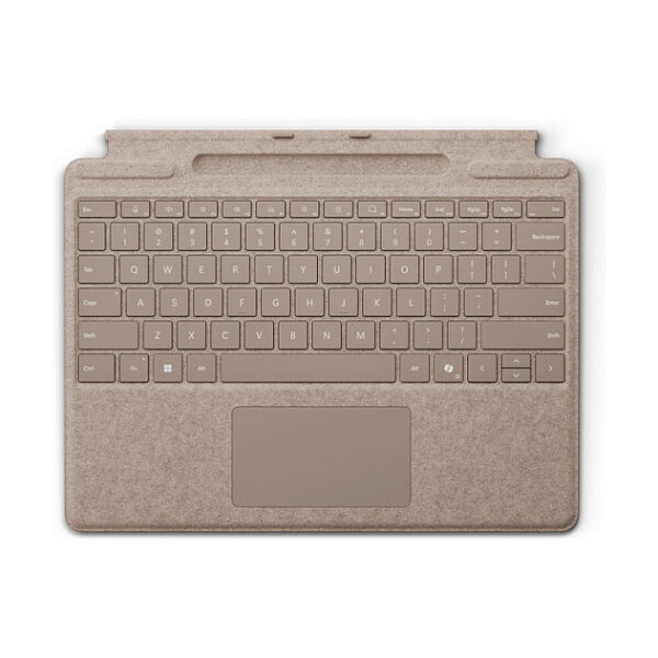 Microsoft Surface Pro Keyboard mit Stiftaufbewahrung - sand