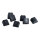 Asus ROG PBT Doubleshot Keycap-Set fr ROG RX Switches (schwarz, 123 Stck)