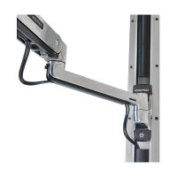 ERGOTRON LX Steh-Sitz-Wandmontage-Tastaturarm bis 2,2kg. 51cm hoehenverstellbar Reichweite Tastatur bis 107cm