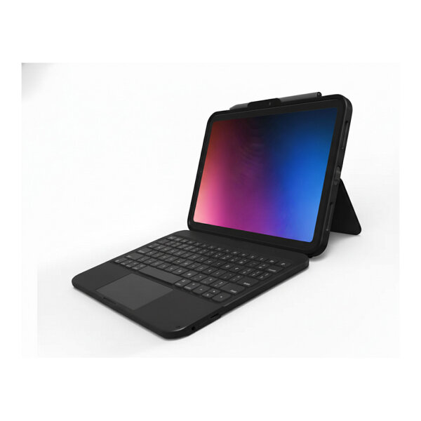 ZAGG Tough Keys Bluetooth-Keyboard fr iPad 10.9" (10. Gen/A16) schwarz