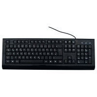 MediaRange Tastatur Standard Keybord black USB 2.0