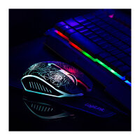 Logilink Gaming-Set aus Tastatur, Maus und Mauspad