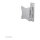 NEOMOUNTS FPMA-W810 Wall Mount fr Flachbildschirme 25,4-60,96cm 10-24Zoll Tilt 12 kg 1 Pivot Silber