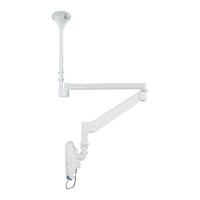 NEOMOUNTS FPMA-HAC100H Medical LCD Ceiling Mount...