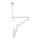NEOMOUNTS FPMA-HAC100H Medical LCD Ceiling Mount 25,4-81,28cm 10-32Zoll kipp-/schwenkbar pivot VESA 75x75/100x100 12kg gr