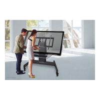NEOMOUNTS M2500TBLACK Elektrischer FloorStand Neigbar 106,68-254cm 42-100Zoll VESA bis 800x600mm 150kg Hhe:81-131cm Moto