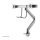 NEOMOUNTS NM-D775DXSILVER 81,28cm 32Zoll Desk Mount desk clamp/grommet