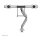 NEOMOUNTS NM-D775DXSILVER 81,28cm 32Zoll Desk Mount desk clamp/grommet