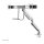NEOMOUNTS NM-D775DXSILVER 81,28cm 32Zoll Desk Mount desk clamp/grommet
