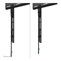 Neomounts LEVEL-750 - Befestigungskit - für TV - schwerlast - verriegelbar - Stahl - Schwarz - Bildschirmgröße: 109-249 cm (43 in-98 in)