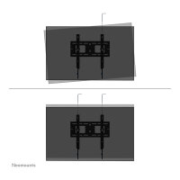 Neomounts LEVEL-750 - Befestigungskit - für TV - schwerlast - verriegelbar - Stahl - Schwarz - Bildschirmgröße: 109-191 cm (43 in-75 in)