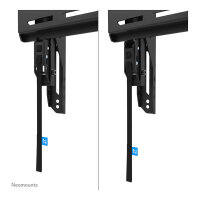 Neomounts LEVEL-750 - Befestigungskit - für TV - schwerlast - verriegelbar - Stahl - Schwarz - Bildschirmgröße: 109-191 cm (43 in-75 in)
