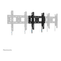 Neomounts LEVEL-750 - Befestigungskit - für TV - schwerlast - verriegelbar - Stahl - Schwarz - Bildschirmgröße: 109-191 cm (43 in-75 in)