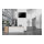 Neomounts LEVEL-750 - Befestigungskit - für TV - schwerlast - verriegelbar - Stahl - Schwarz - Bildschirmgröße: 109-191 cm (43 in-75 in)