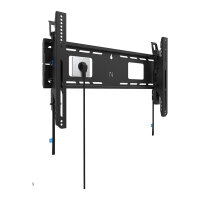 Neomounts LEVEL-750 - Befestigungskit - für TV - schwerlast - verriegelbar - Stahl - Schwarz - Bildschirmgröße: 107-218 cm (42 in-86 in)