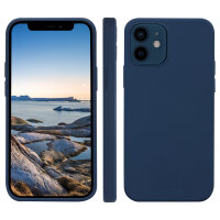 dbramante1928 Greenland - Hintere Abdeckung fr Mobiltelefon - Snap-on - 100 % recycelter Kunststoff - Pazifikblau - fr Apple iPhone 1