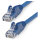 STARTECH.COM 1m LSZH CAT6 Ethernet Cable - 10 Gigabit 100W PoE RJ45 UTP Network Patch Cord Snagless - Blue ETL Verified