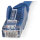 STARTECH.COM 1m LSZH CAT6 Ethernet Cable - 10 Gigabit 100W PoE RJ45 UTP Network Patch Cord Snagless - Blue ETL Verified