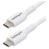 STARTECH.COM 3m USB-C Schnellladekabel USBC Kabel USB 2.0 Typ-C Laptop Ladekabel 60W Power Delivery USB-C auf USB-C Weiss