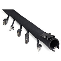 StarTech.com 40 (1m) Neoprene Cable Management Sleeve with Zipper & Buckle, 1.2 (3cm)