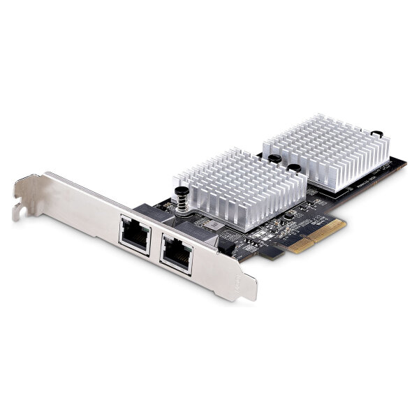STARTECH.COM 2-Port 10Gbe Netzwerkkarte PCIe Ethernet 10 Gigabit Karte fr PCs/Server PCI Express Netzwerkkarte/10gb LAN Karte