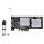 STARTECH.COM 2-Port 10Gbe Netzwerkkarte PCIe Ethernet 10 Gigabit Karte fr PCs/Server PCI Express Netzwerkkarte/10gb LAN Karte