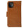 dbramante1928 Lynge - Flip-Hlle fr Mobiltelefon - genarbtes Leder - Hellbraun - fr Apple iPhone 12 mini