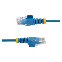 STARTECH.COM 3m CAT6 Cable - Blue Slim CAT6 Patch Cable - Snagless RJ45 Connectors - LSZH - 28 AWG Copper Wire