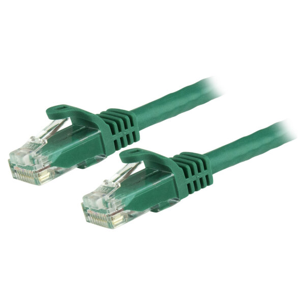 StarTech 5m Green Snagless Cat6 Patch Cable