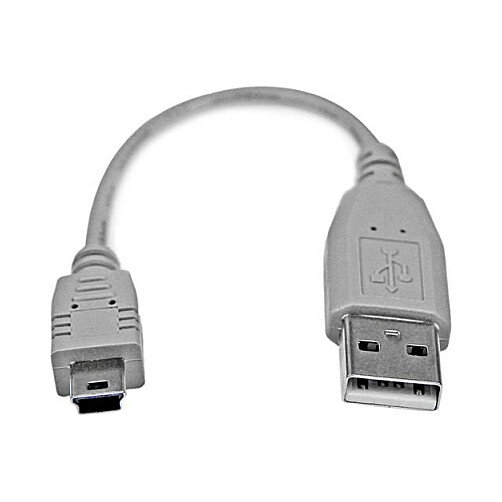StarTech 6in Mini USB 2.0 Cable - A to Mini B