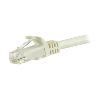 StarTech 15m White Snagless Cat6 UTP Patch Cable - ETL Verified