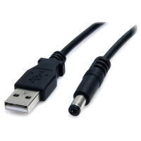 StarTech USB to 5.5mm Power Cable - Type M Barrel - 2m