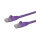 StarTech 0.5m Purple Cat6 Patch Cable with Snagless RJ45 Connectors - Short Ethernet Cable - 0.5 m Cat 6 UTP Cable
