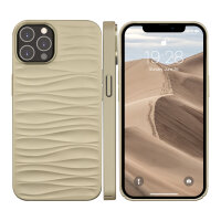 dbramante1928 Dune - Hintere Abdeckung fr Mobiltelefon - 100 % recycelter Kunststoff - Sand - fr Apple iPhone 14 Pro Max