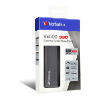 480GB Verbatim Vx500 2,5" (6,3cm) USB 3.1 silber retail