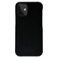 dbramante1928 Lynge - Flip-Hlle fr Mobiltelefon - genarbtes Leder - Schwarz - fr Apple iPhone 12 mini