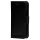 dbramante1928 Lynge - Flip-Hlle fr Mobiltelefon - genarbtes Leder - Schwarz - fr Apple iPhone 12 mini