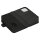 dbramante1928 Lynge - Flip-Hlle fr Mobiltelefon - genarbtes Leder - Schwarz - fr Apple iPhone 12 mini