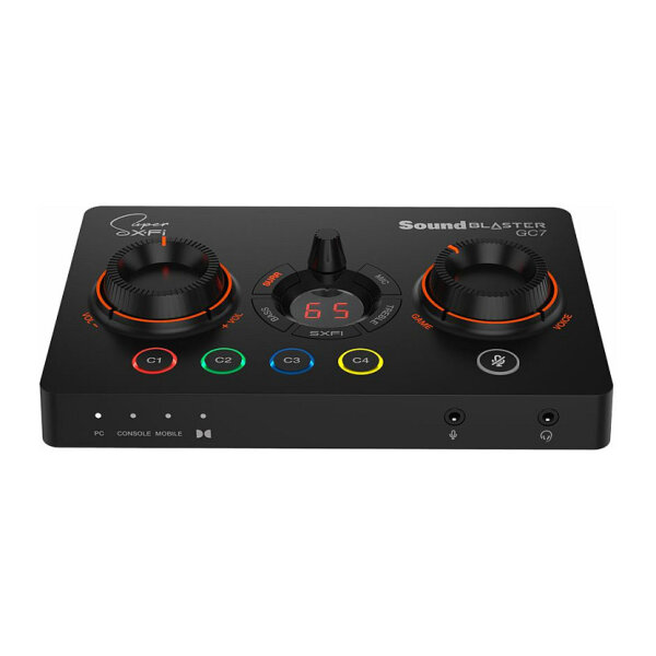 Creative Labs Creative Sound Blaster GC7, sound card, DA converter and amplifier for game consoles,