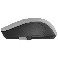 gembird Maus OPT WIRELESS 4 Tasten inkl. USB schwarz-grau