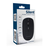 gembird Maus OPT WIRELESS Silent 4 Tasten Typ-C-Empfänger