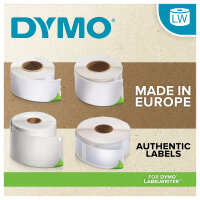 Dymo LabelWriter - 89 x 41 mm 300 Etiketten - weiß (S0722560)