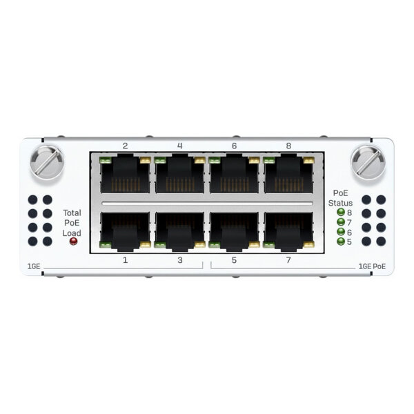 SOPHOS 4 port GbE copper PoE + 4 port GbE copper Flexi Port module (for XGS 2xxx/3xxx/4xxx models only)