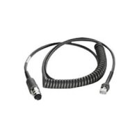 USB cable - 2.7 m - coiled - for Symbol LS2208, LS3408,...