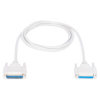 DIGITUS Datatransf. Verlngerung DSub25 St/Bu Seriell/Parallel