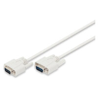 DIGITUS Datatransfer Anschlusskabel, D-Sub9 St/St 2.0m seriell
