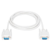 DIGITUS Datatransfer Anschlusskabel, D-Sub9 St/St 2.0m seriell