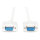DIGITUS Datatransfer Anschlusskabel, D-Sub9 St/St 2.0m seriell