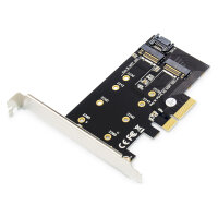 DIGITUS M.2 NGFF / NVMe SSD PCI Express 3.0 (x4) Add-On...