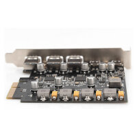 DIGITUS PCIe Karte 2x USB-C + 3x USB A